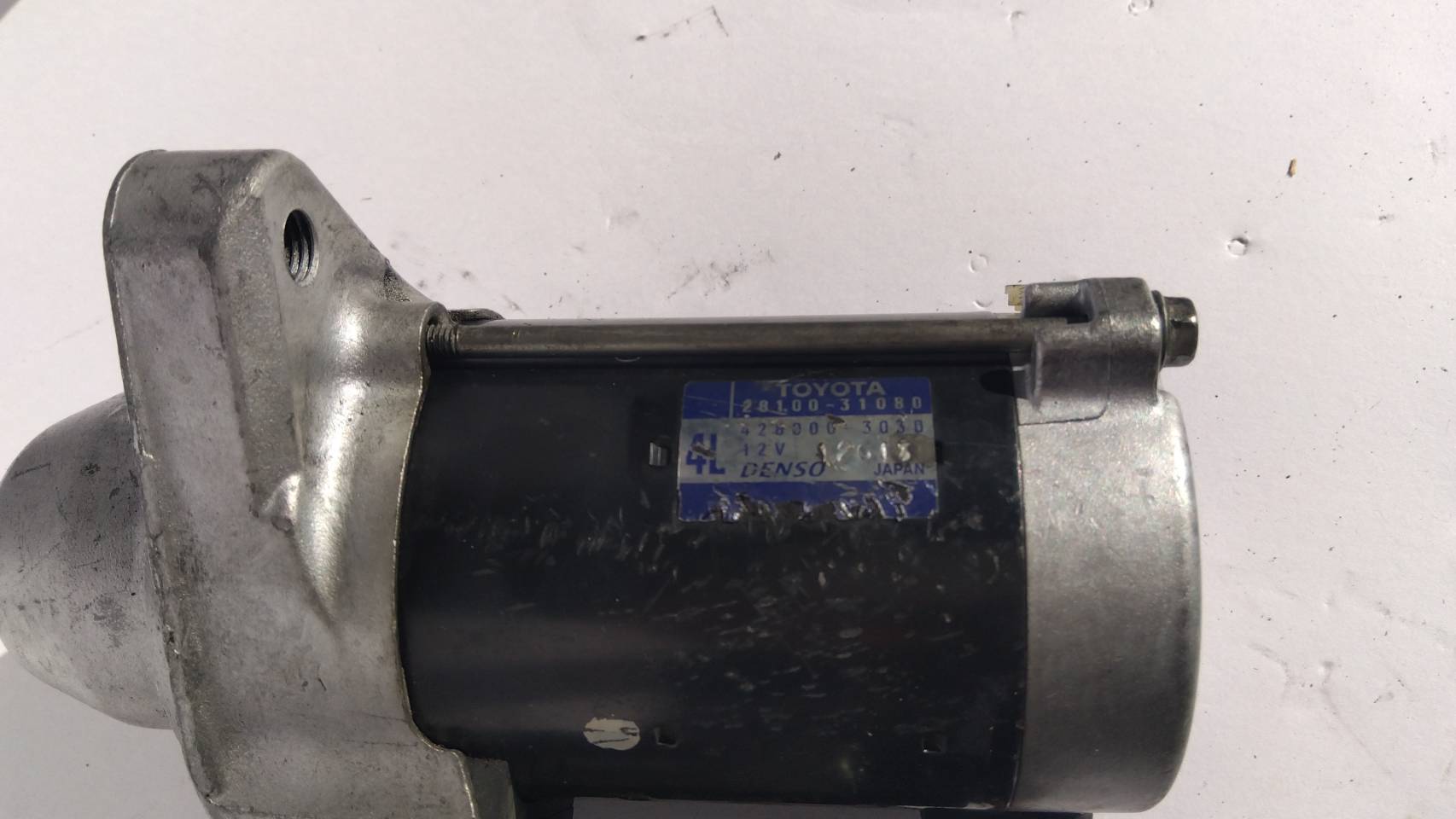 スターター　オーバーホール　純正品番　TOYOTA2728100-31080