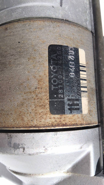 スターター　純正品番　TOYOTA28100-74260