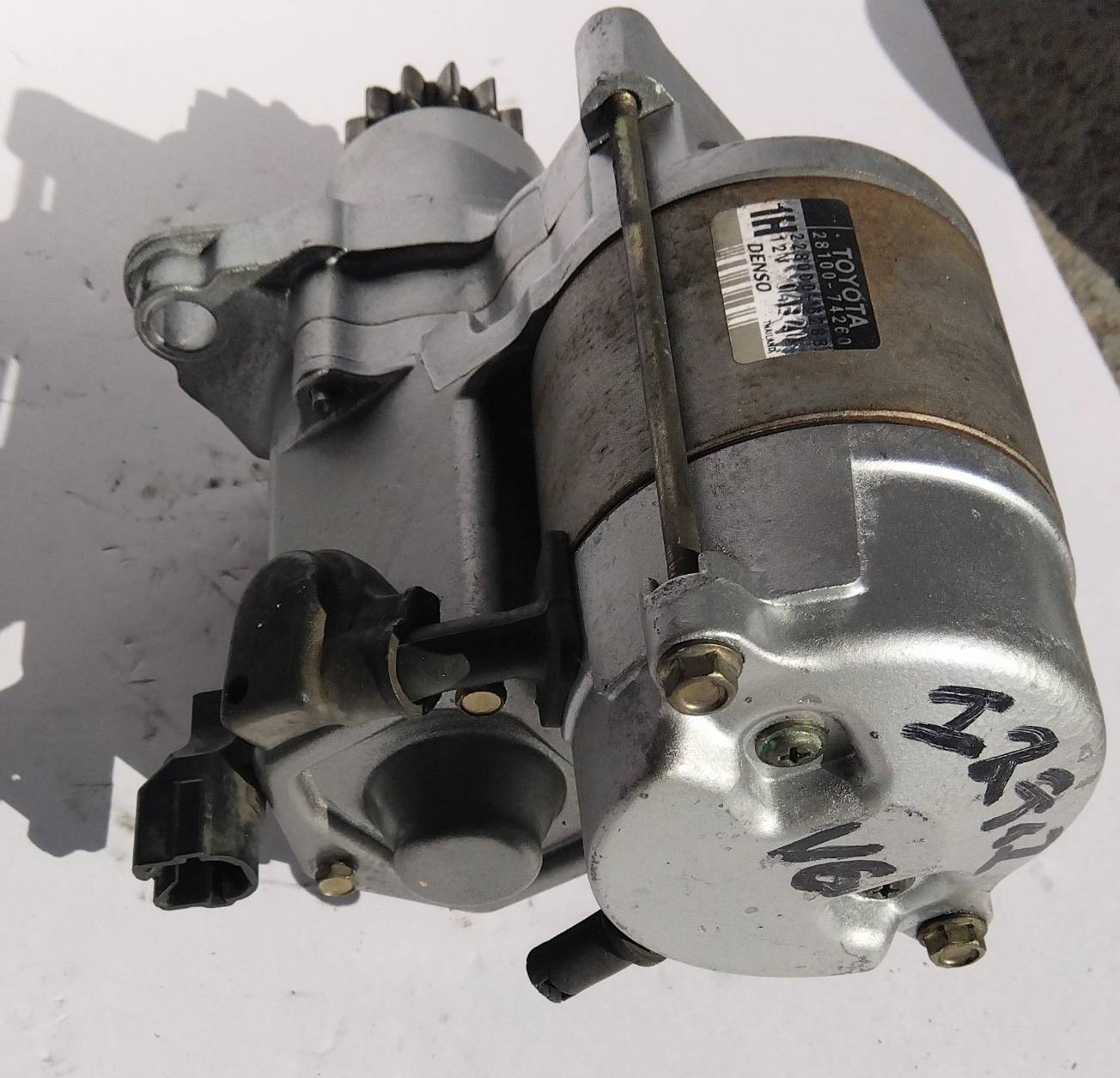 スターター　純正品番　TOYOTA28100-74260